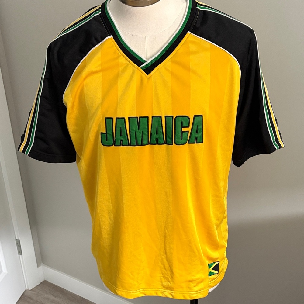 Jamaica Yellow and Black Men's Jersey